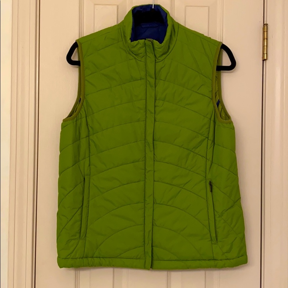 LANDSEND QUILTED VEST SZE MED